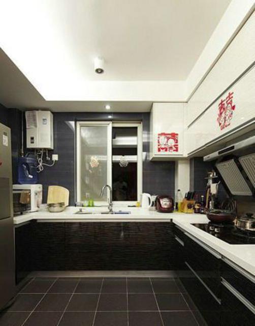 90平米现代简约风婚房,轻奢风婚房效果图