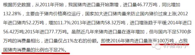 打碎美国猪肉的低价神话!看看传说中的进口肉到底多少钱!