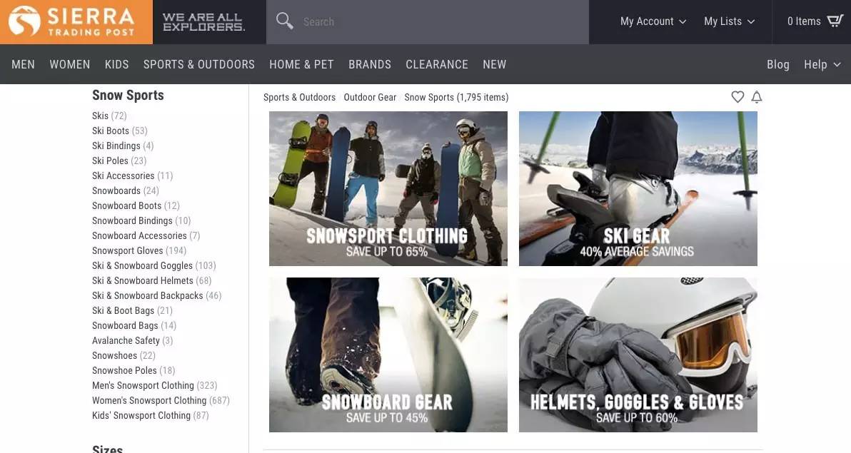 滑雪装备国外网站,海淘滑雪用品的网站