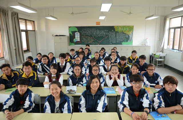 魅力新校园,魅力校园六合龙池初级中学