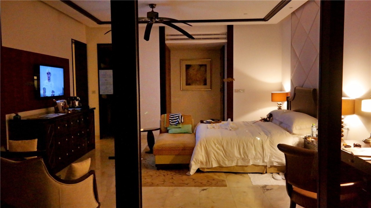 三亚瑞吉酒店攻略,三亚瑞吉酒店夜间风景