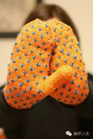 毛线织手套一般起多少针,用毛线编织的半指手套教程