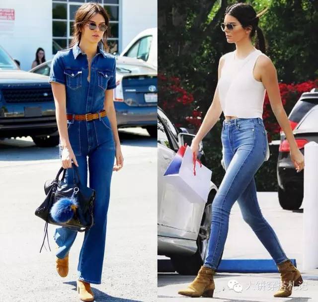 肯豆穿一字鞋 (肯豆穿玫粉色鞋)