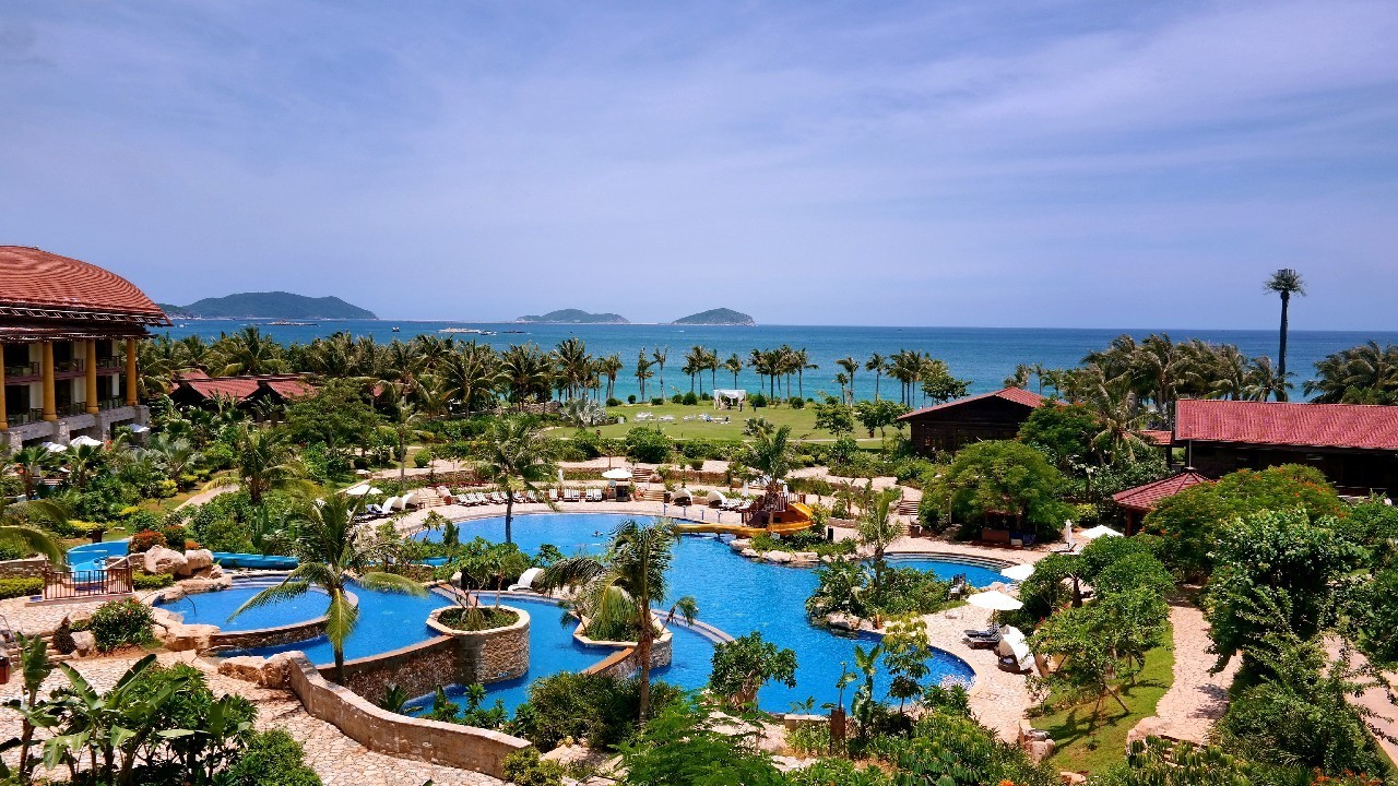 三亚瑞吉酒店攻略,三亚瑞吉酒店夜间风景