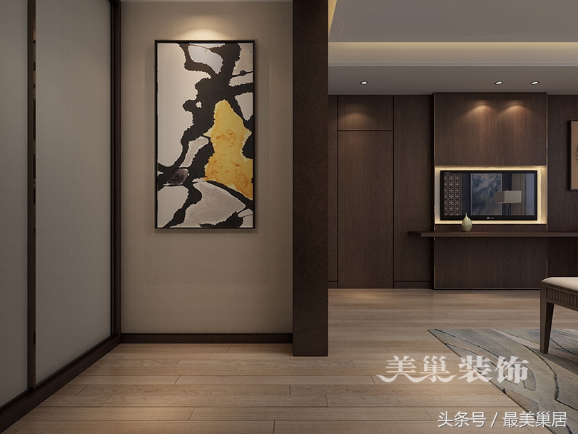 郑州别墅复式装修效果图大全,208平米联排别墅装修现代简约风