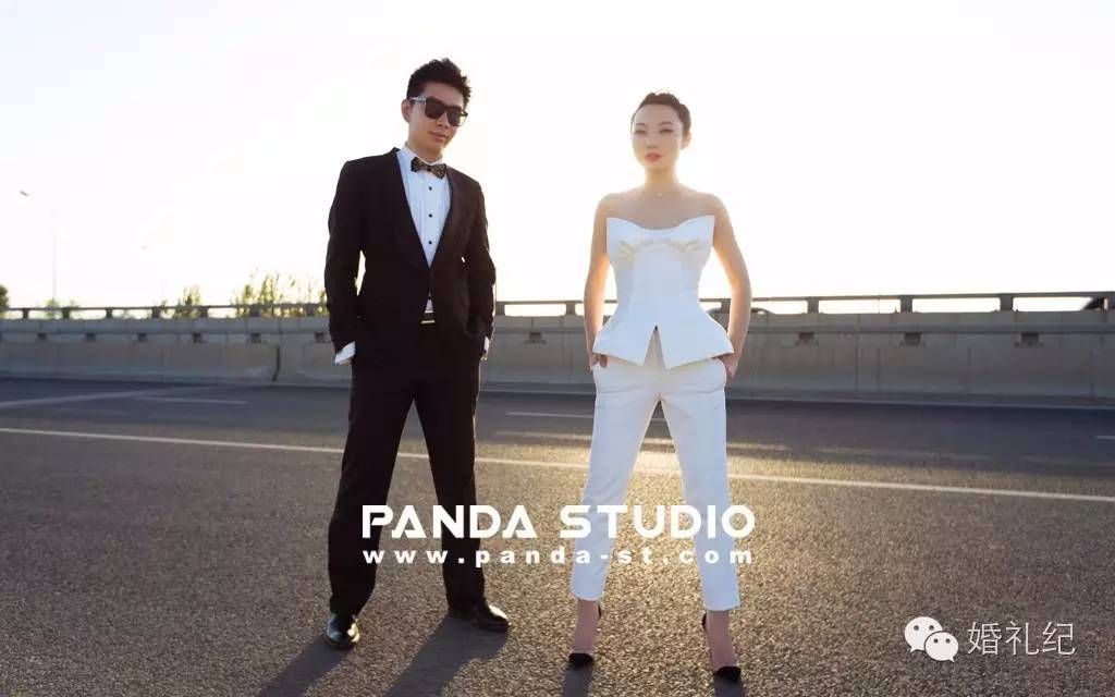刘诗诗穿西装陈怡蓉夹雪茄,我的婚纱照也可以这么酷吗?