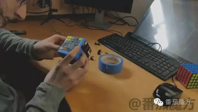 27阶魔方的还原教程,人工还原22阶魔方