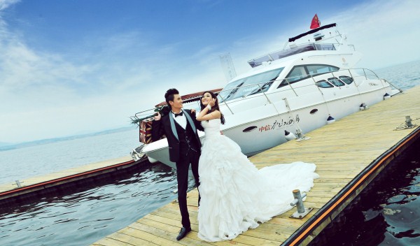 婚纱照拍照干货,红色婚纱照拍照教程