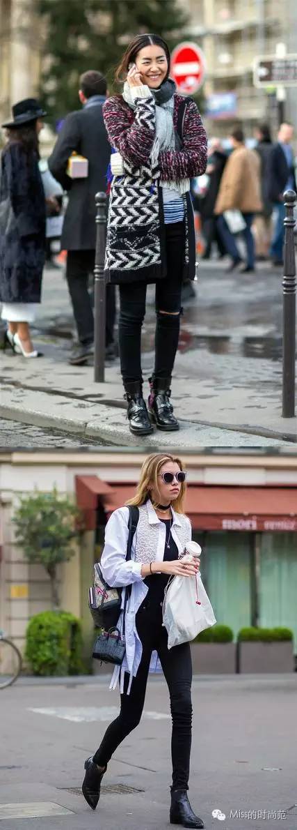 粗跟英伦风复古短靴怎么搭配,搭配短靴穿出时髦复古风格