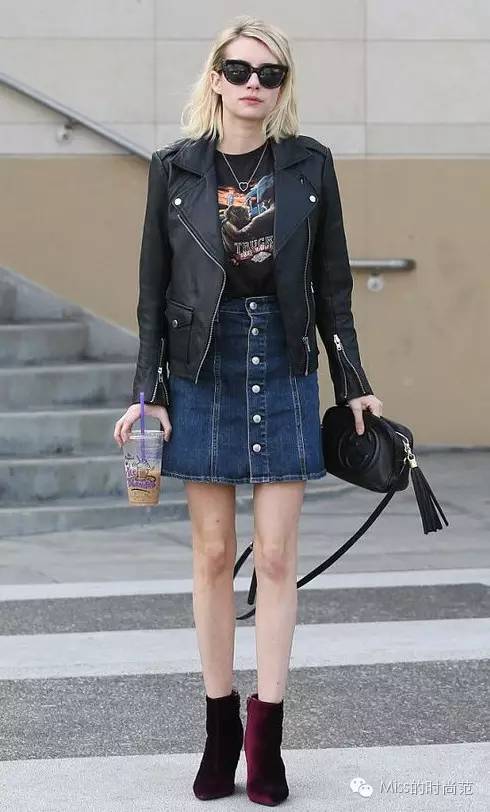 粗跟英伦风复古短靴怎么搭配,搭配短靴穿出时髦复古风格