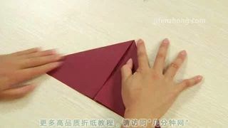 教你折玫瑰千纸鹤,教你折浪漫的樱花球