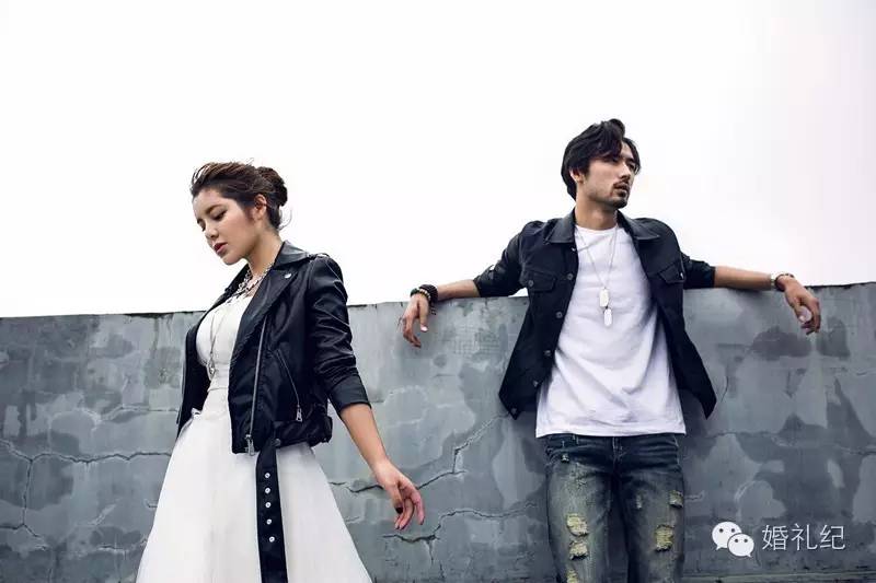 刘诗诗穿西装陈怡蓉夹雪茄,我的婚纱照也可以这么酷吗?