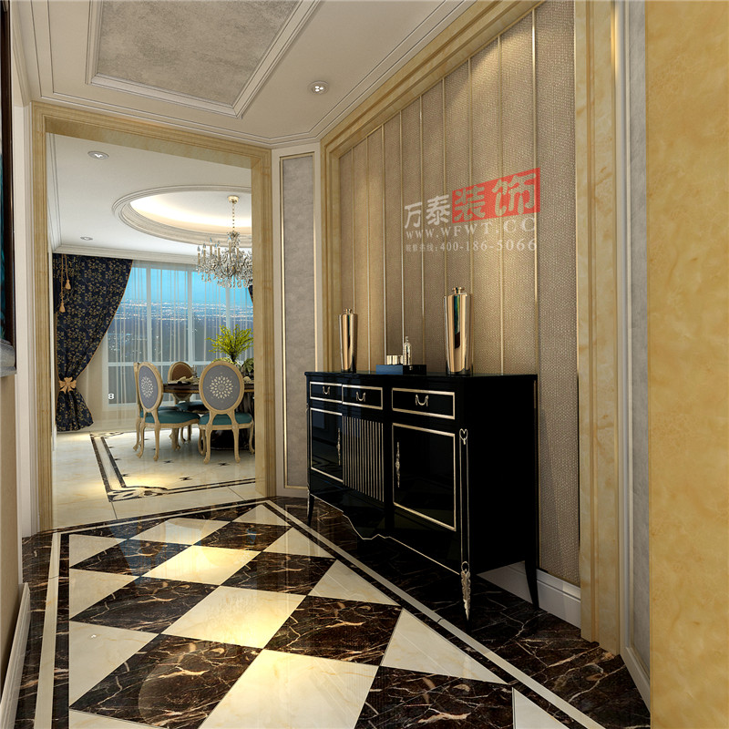 潍坊金茂悦121简约装修风格,潍坊金茂悦装修效果图