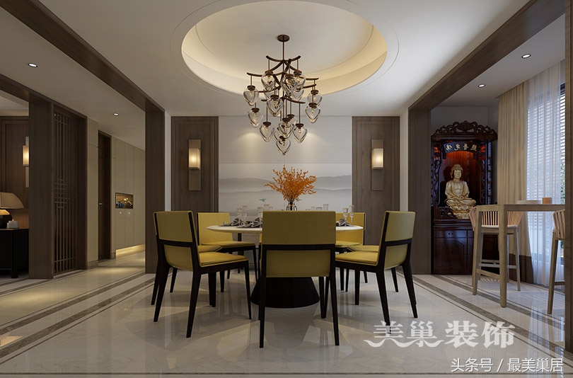 郑州别墅复式装修效果图大全,208平米联排别墅装修现代简约风