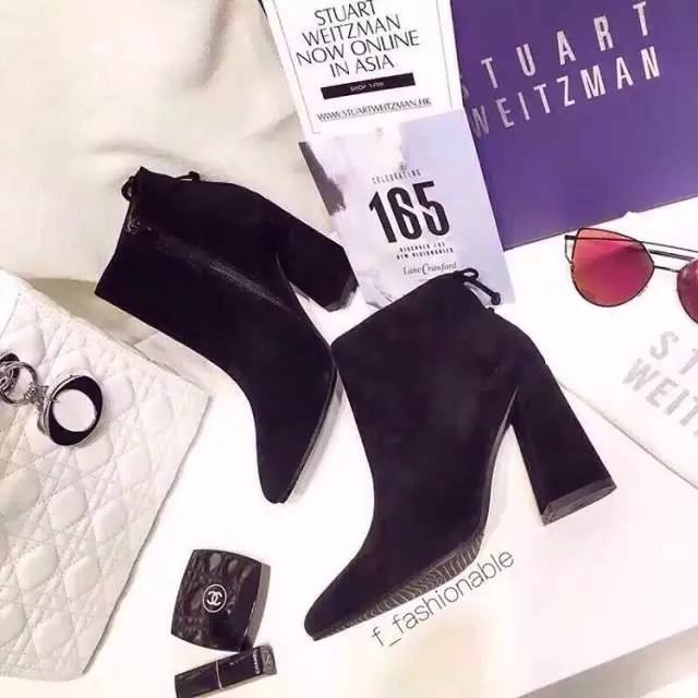 新款时髦2022年短靴子,今年时髦的短靴你想好怎么搭了么