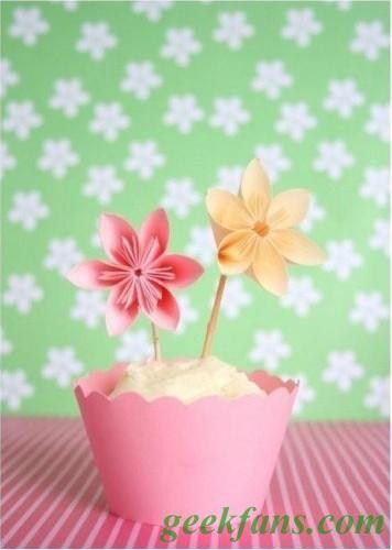 教你折玫瑰千纸鹤,教你折浪漫的樱花球