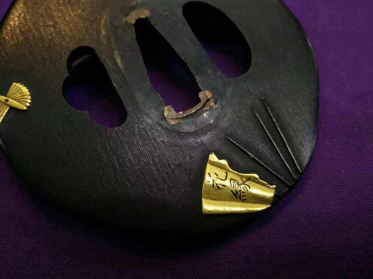 日本美术刀剑购买,日本美术刀镡