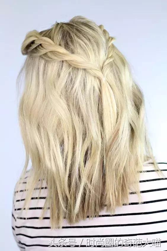 短发比较多扎发简单又好看,短发学生怎么扎霸气短发有刘海