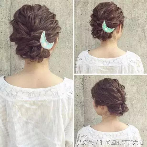 短发比较多扎发简单又好看,短发学生怎么扎霸气短发有刘海