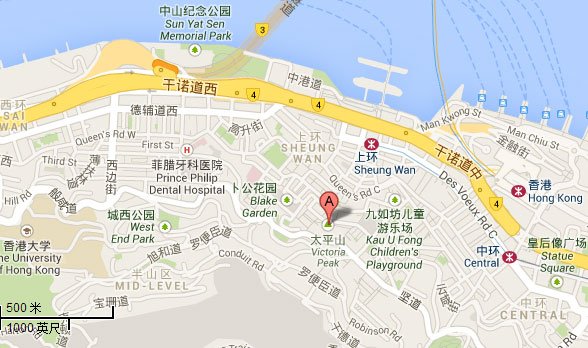 香港太平顶,香港太平山顶旅游线路