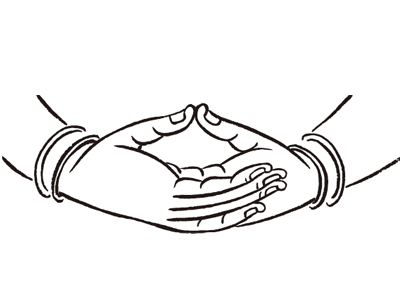 佛手印教学完整版,佛手印真实图片