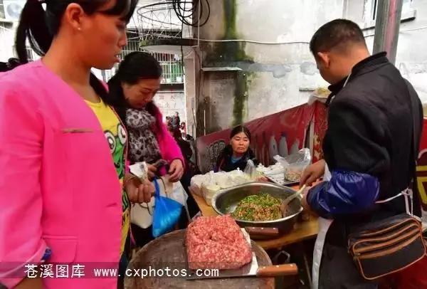 东溪古镇街景,苍溪县古镇全景图