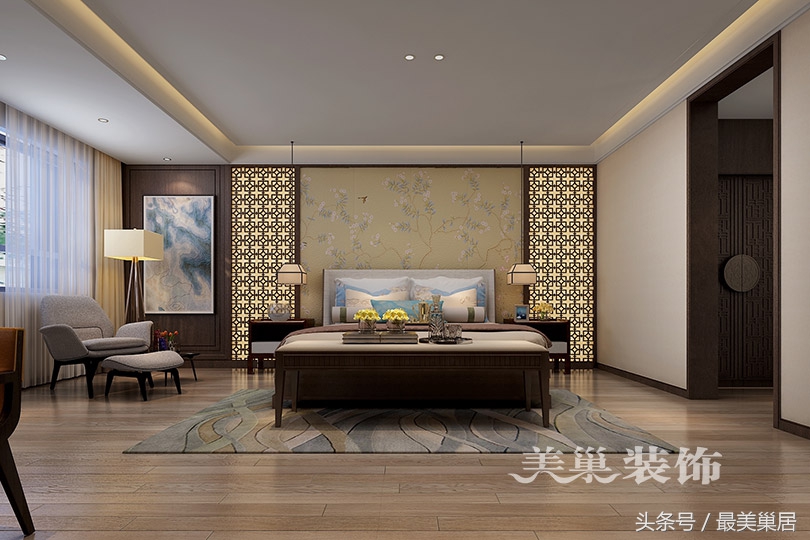 郑州别墅复式装修效果图大全,208平米联排别墅装修现代简约风