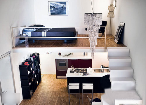 小户型装修不要客厅好吗,小户型一通到底怎么装修