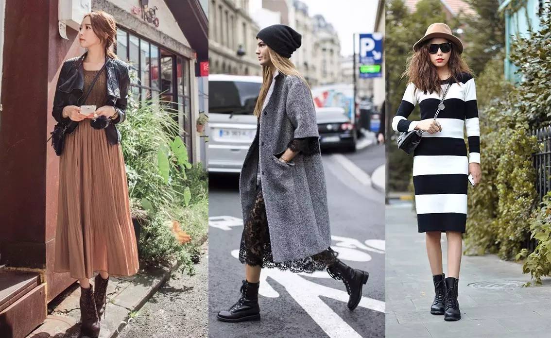 潮酷范儿马丁靴,火爆全网复古的马丁靴