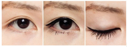 小眼单眼皮怎么画眼线显得眼睛大,小眼画大眼的方法