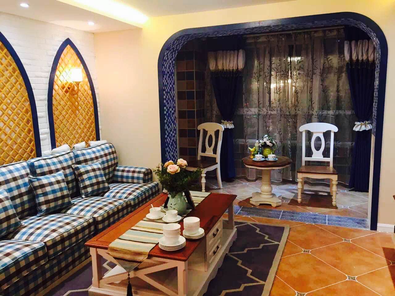 居泰隆装修效果图,实景家居样板房