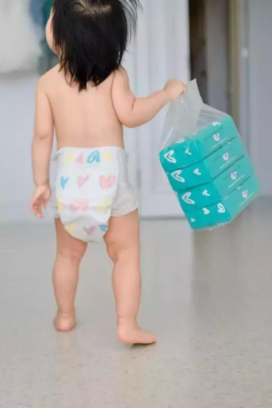 小萌希奥纸尿裤正确穿法,小萌希奥纸尿裤正反