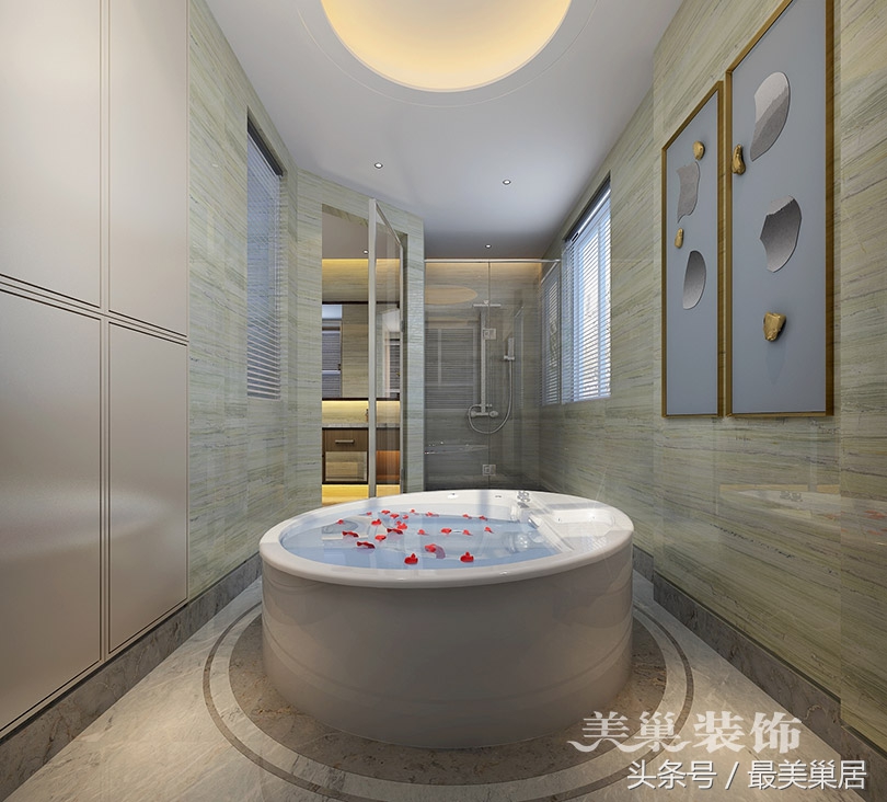 郑州别墅复式装修效果图大全,208平米联排别墅装修现代简约风