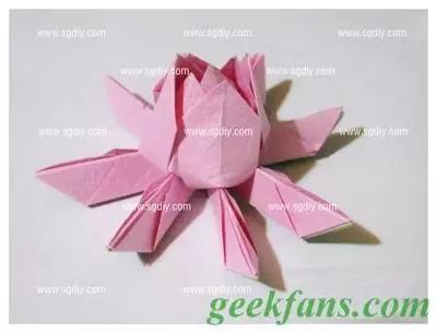 教你折玫瑰千纸鹤,教你折浪漫的樱花球