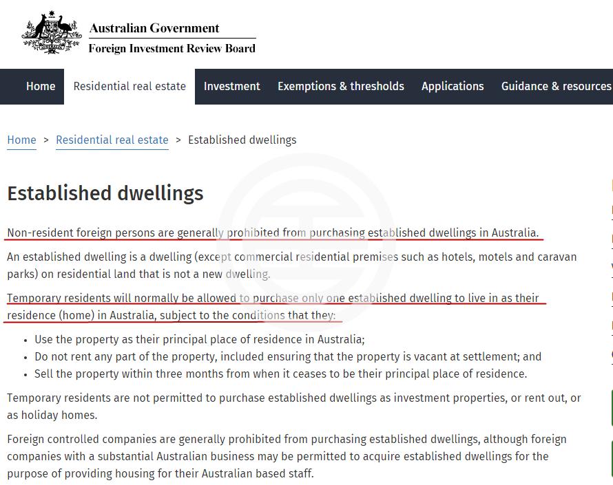 海外买家澳洲购房新规与旧规,澳洲购房流程详细解读