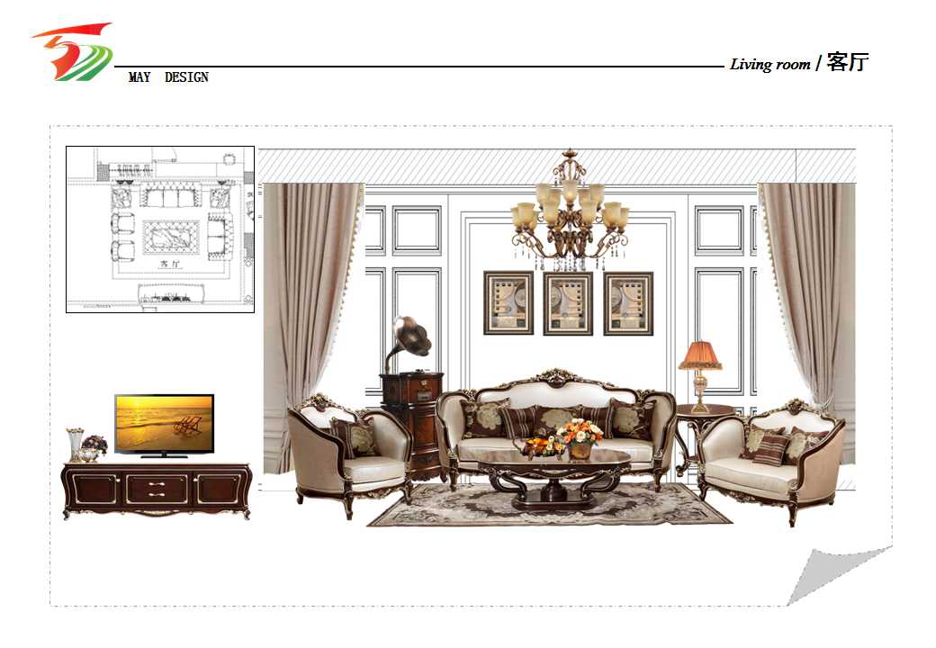 案例鉴赏当浪漫邂逅奢华中海紫玉豪庭张公馆