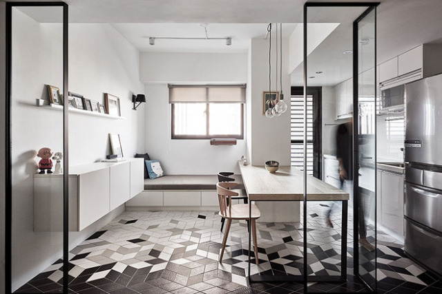 小户型也能装出大平层现代轻奢,小户型也能高逼格