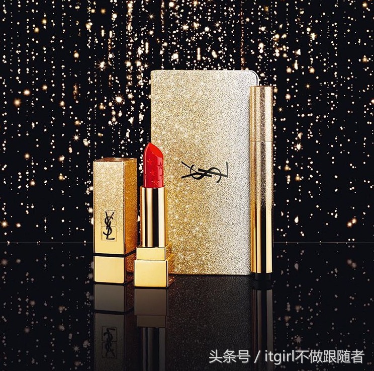 ysl圣诞限量套24件2020,圣诞ysl限量金箔