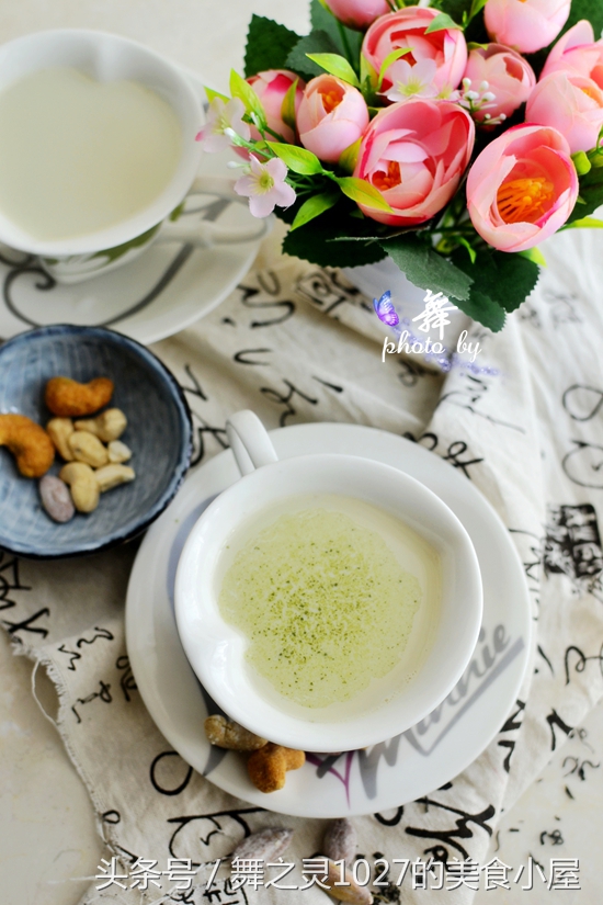 一抹淡淡的颜色，给自己一份小资奶绿渡过下午茶时间