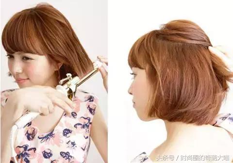 短发比较多扎发简单又好看,短发学生怎么扎霸气短发有刘海