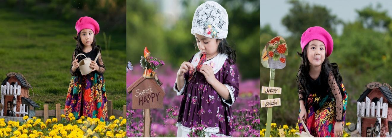 童年不同样童趣不同,户外时尚儿童摄影