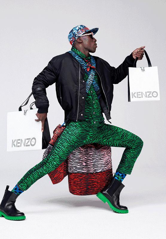 今日发售的HMXKenzo联名款，就算丑哭也要买