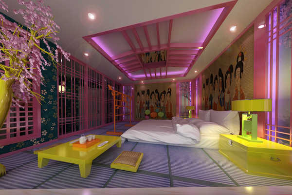 主题酒店创业项目,武汉天鹅恋主题酒店