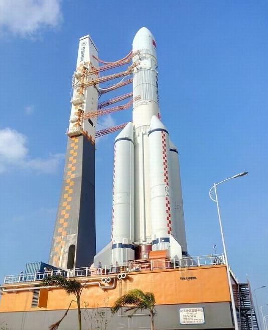 中国长征五号遥二火箭,长征五号推力和美俄差距