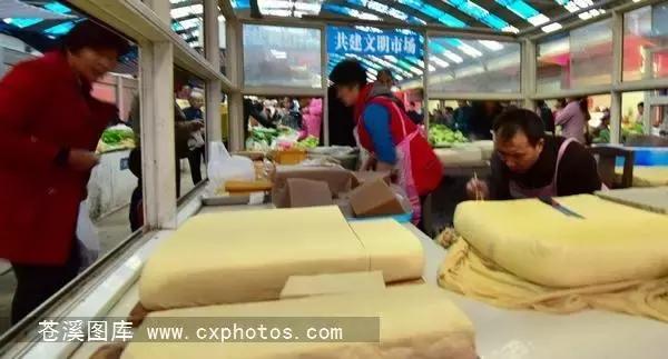 东溪古镇街景,苍溪县古镇全景图