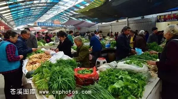 东溪古镇街景,苍溪县古镇全景图