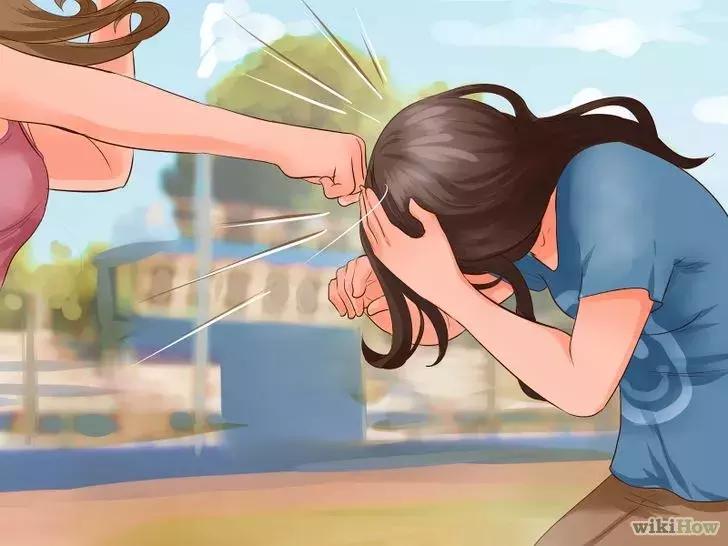 女生打架回合制打法,打女生怎么一招制敌