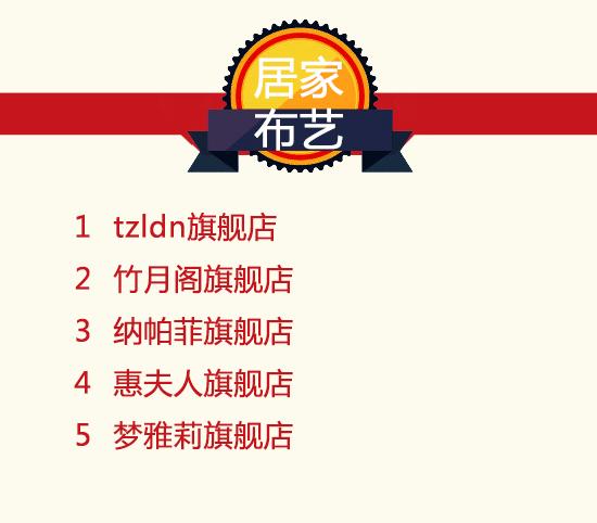 双11活动销量排行榜前十,天猫双11家装