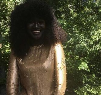 世界公认最黑的模特,世界上肤色最黑的模特