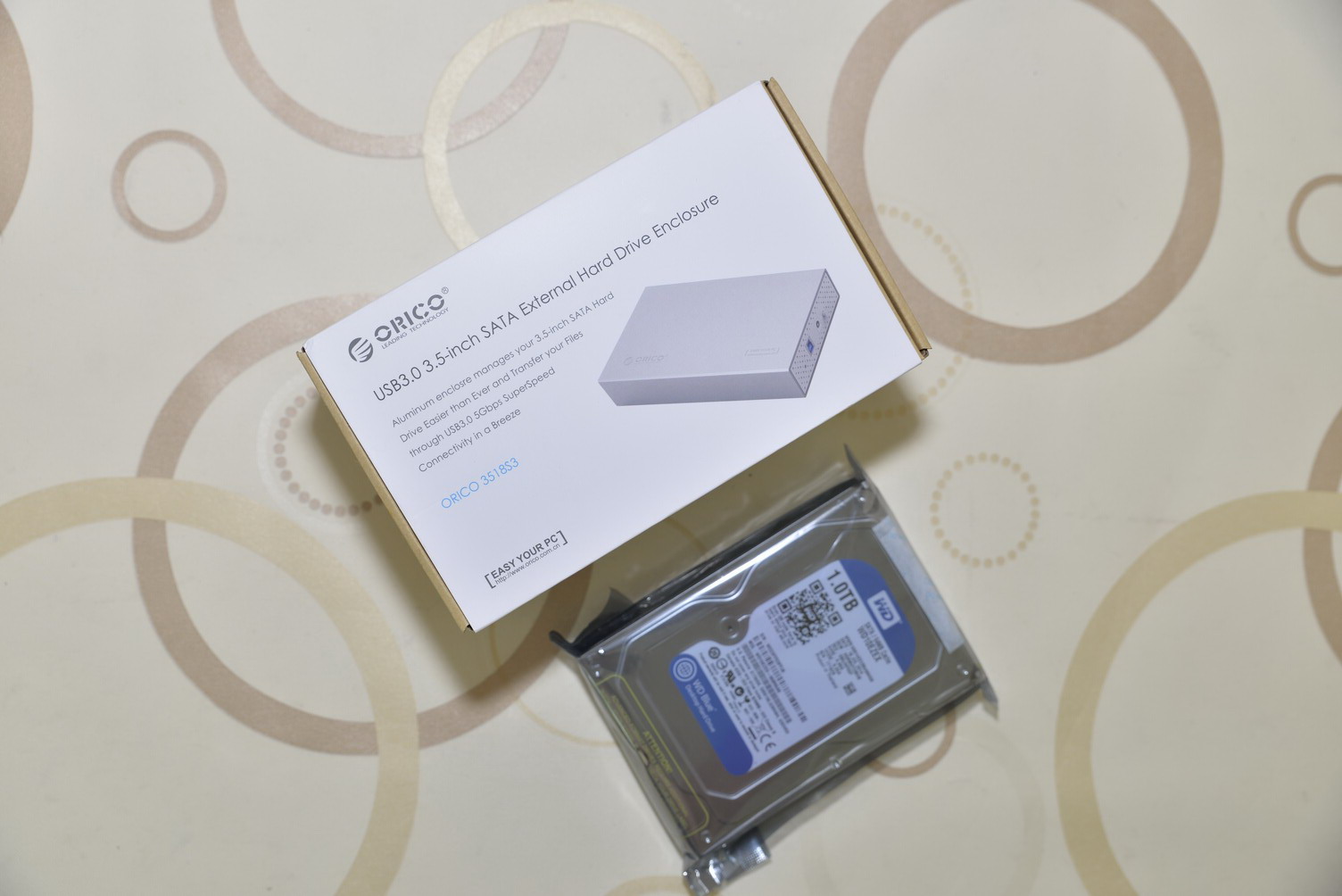 移动与性能兼顾，ORICO3518S3硬盘盒与西数1T蓝盘
